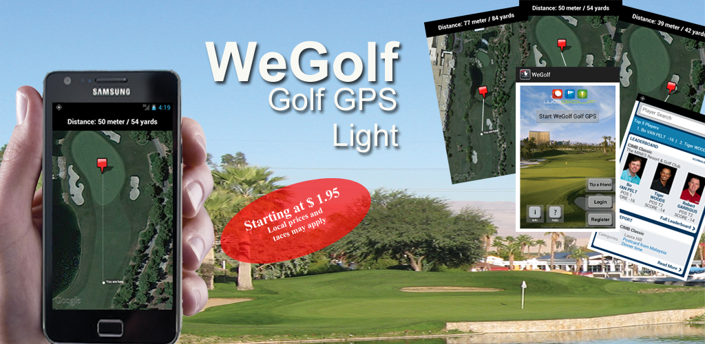 WeGolf Golf GPS Light