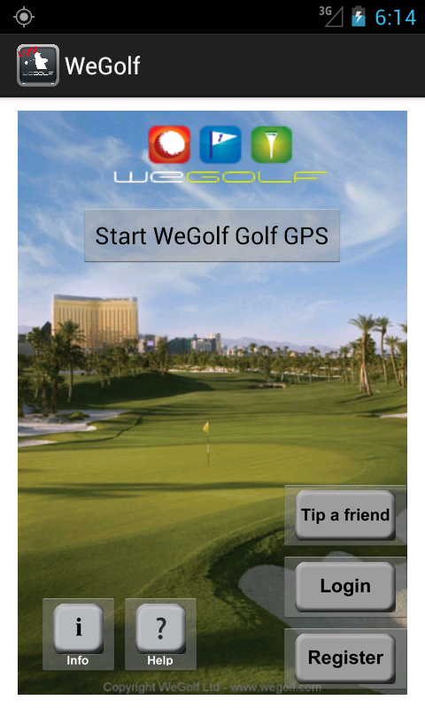 WeGolf Golf GPS Light